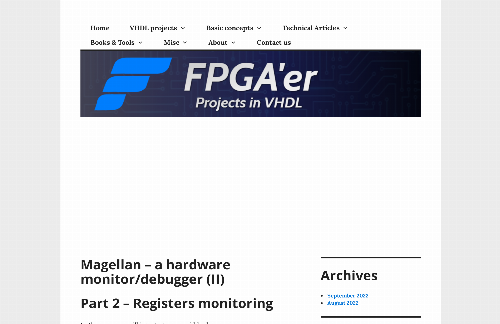 startuptile Magellan VHDL Monitor-