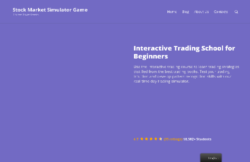 startuptile I built an app to learn finance and trading interactively-