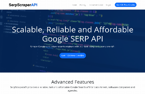 startuptile SerpScraperAPI-SerpScraperAPI is a reliable Google Search API