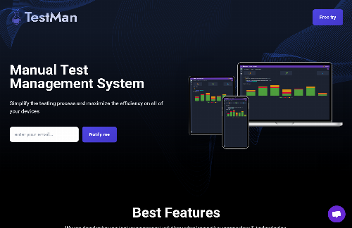 startuptile TestMan-Manual Test Management System