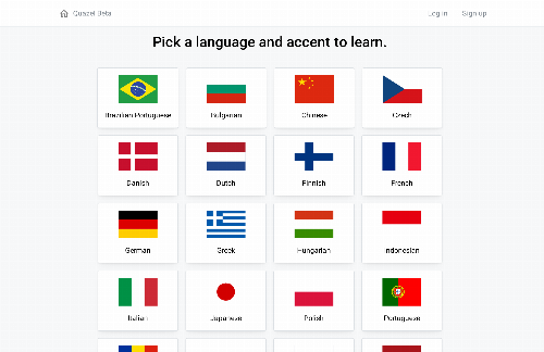 startuptile Get conversational practice in over 20 languages by talking to an AI-