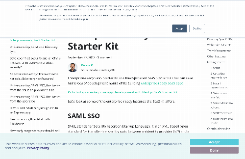 startuptile Enterprise-Ready SaaS Starter Kit-