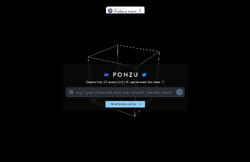 startuptile Ponzu – AI Generated Textures for 3D models-