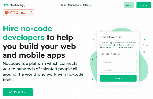 startuptile Nocodey the Nocode Powerhouse-