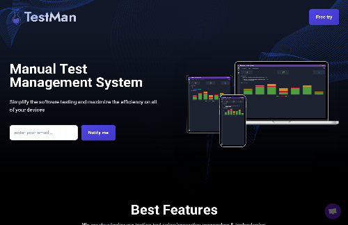 startuptile TestMan-Manual Test Management System