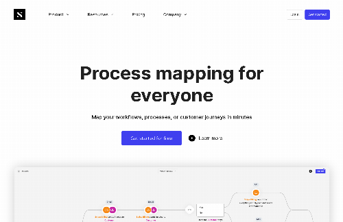 startuptile ShiftX-Map your workflows processes or customer journeys in minutes