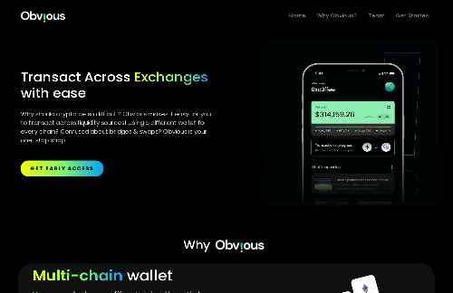 startuptile Obvious-Obvious is a mobile app that aggregates all your crypto liquidit