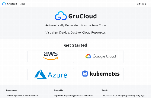 startuptile Generate code and diagrams from live infrastructure, AWS/Azure/GCP-