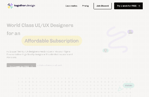 startuptile Together.Design-Uber for UI/UX designers