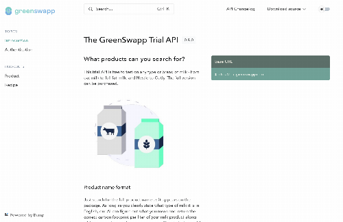 startuptile GreenSwapp – API to track CO2 of food products at scale-