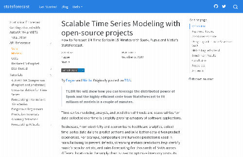 startuptile Scalable Time Series Modeling with open-source projects-