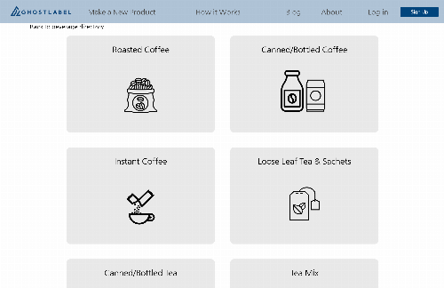 startuptile GhostLabel – Start your own coffee product line-