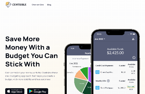 startuptile Centsible-Simple envelope budgeting for your phone.