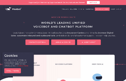 startuptile Floatbot-Floatbot is a SaaS-based Conversational AI platform that helps i
