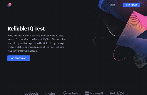 startuptile Reliable IQ Test-Fast and reliable online IQ Test with instant results!