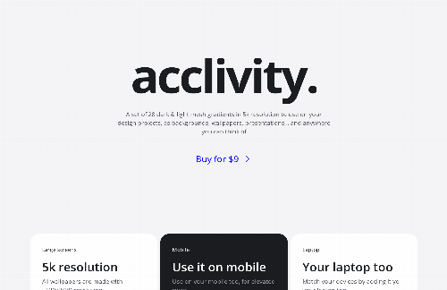 startuptile Acclivity-A set of 28 HD wallpapers in 5k for your next project