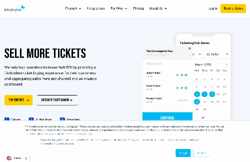 startuptile TicketingHub-Smarter Booking. Smarter Business.