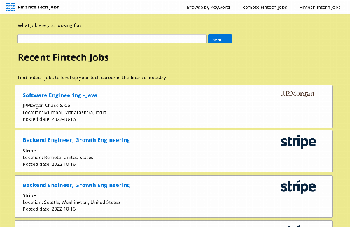 startuptile Finance Tech Jobs-Find jobs to level up your fintech career.