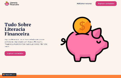 startuptile LitFin-Diretório de conteúdos de literacia financeira