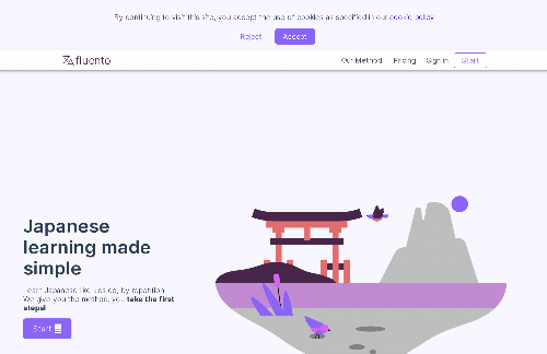 startuptile Fluento-Learning Japanese made simple