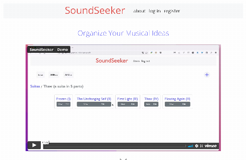 startuptile SoundSeeker – Organize Your Musical Ideas-