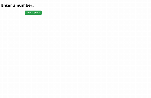 startuptile Send Number to Phone Website-