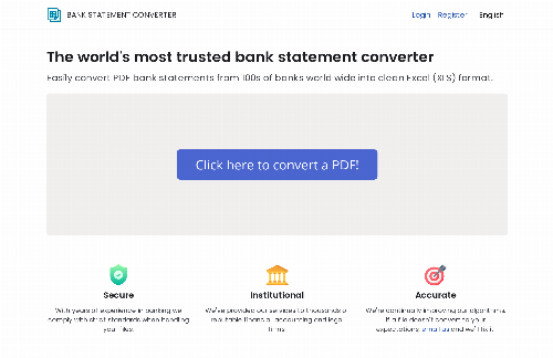 startuptile Bank Statement Converter-