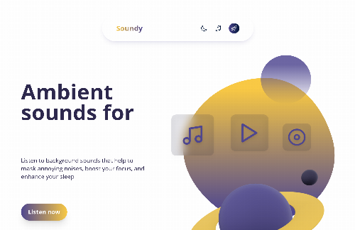 startuptile Soundy – Ambient sounds for working, sleeping, relaxing-