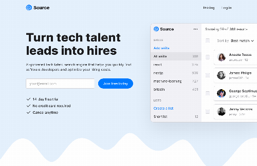 startuptile Source-AI-Powered Tech Talent Search Engine