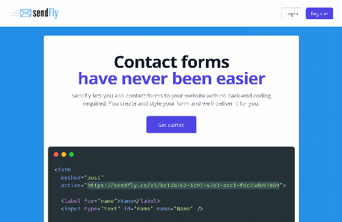 startuptile Contact Form Delivery-