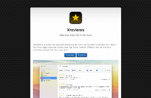 startuptile Xreviews: manage App Store reviews-