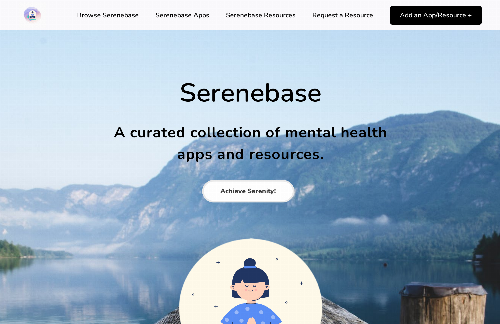 startuptile Serenebase-A curated collection of mental health apps and resources.