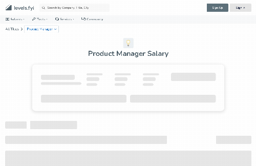 startuptile Levels.fyi Salary Data for Product Managers-