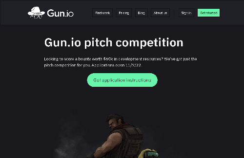 startuptile Gun.io funding 3 months of dev resources from their platform-