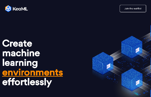 startuptile KeaML-Create machine learning environments effortlessly