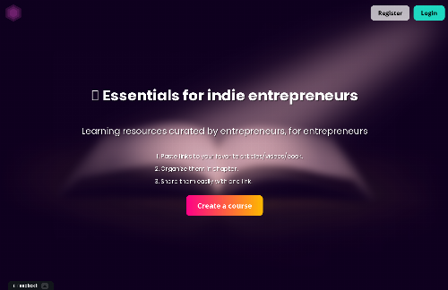 startuptile Kursus.io-A list of learning resources for aspiring entrepreneurs