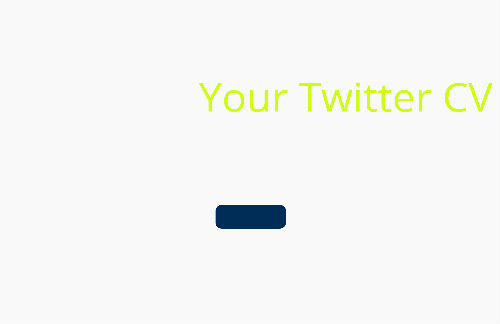 startuptile CVitter – generate an alternative profile page for your Twitter account-