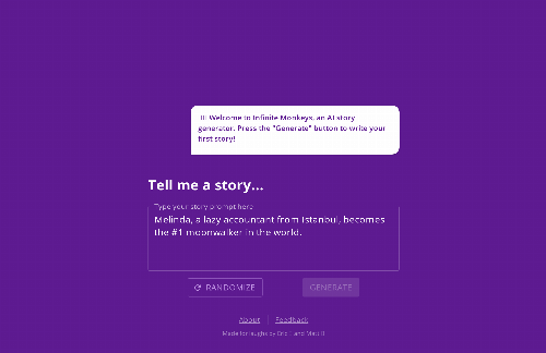 startuptile Build-your-own bedtime story generator-