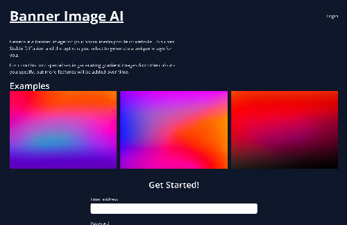 startuptile Banner Image AI-Generate a banner image using AI