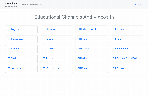 startuptile Top 70000 educational YouTube channels in 20 languages by category-