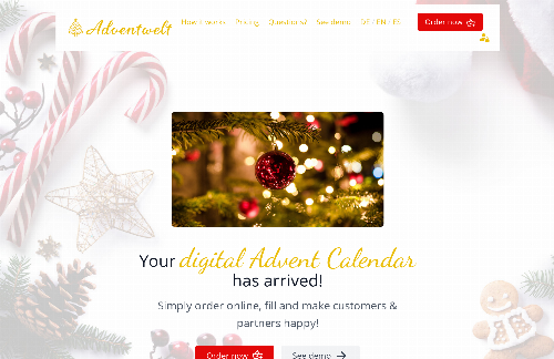 startuptile Adventwelt Digital Advent Calendar-