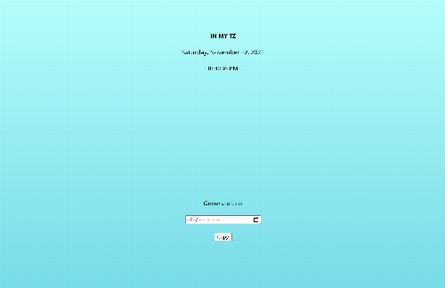 startuptile IN MY TZ – Generate and share date-time links unique across timezones-