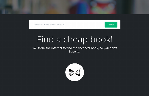 startuptile Pages on Pages-A site that finds the cheapest place to buy a book