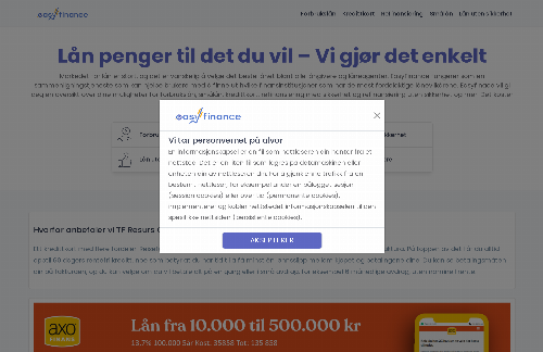 startuptile Easy Finance-Markedet for lån er stort og det er vanskelig å velge det beste