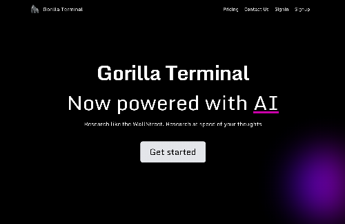 startuptile AI Powered Bloomberg Terminal Alternative for Individuals-