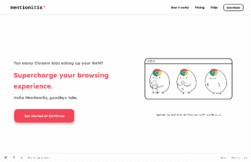 startuptile Mentionitis: No more tabs-In-page bookmarking and searching