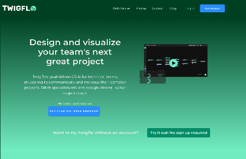 startuptile Flowchart-based planning tool to see the big picture (miro and asana)-
