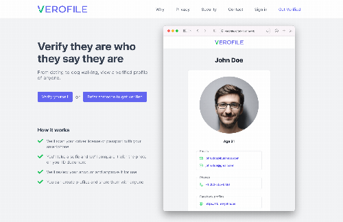 startuptile Verofile-