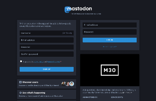 startuptile M3o.org: A Mastodon server for remote developers-