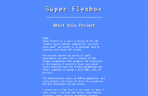 startuptile Small Animated Flexblox Glossary-